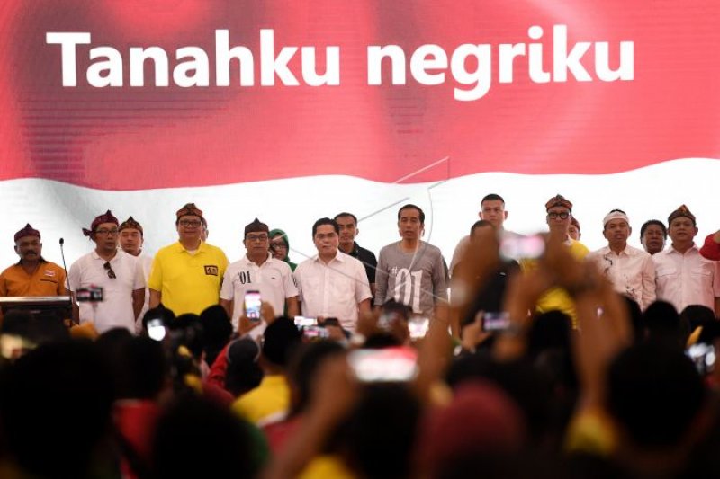 Jokowi ingin menang 'tebal' di Jabar saat Pilpres