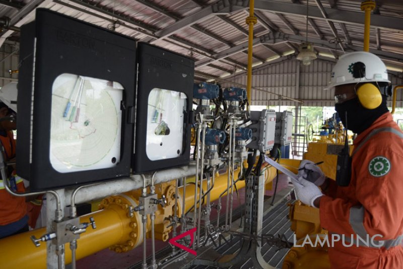 Penyaluran gas PGN untuk PLTG Lampung