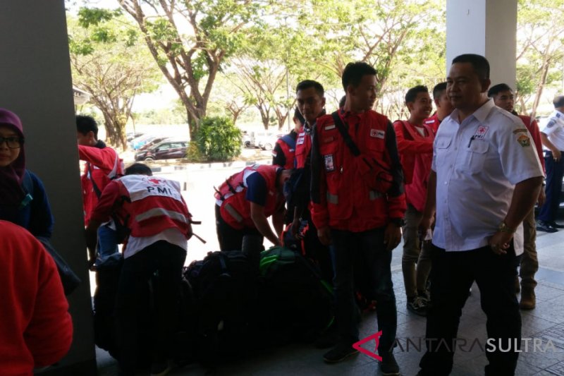 PMI kembali kirim 18 relawan ke palu