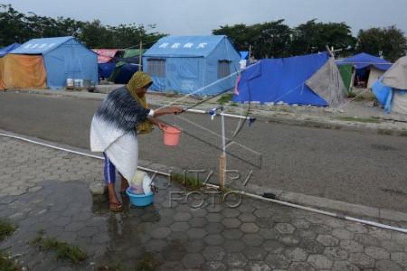 Sanitasi lingkungan pengungsian