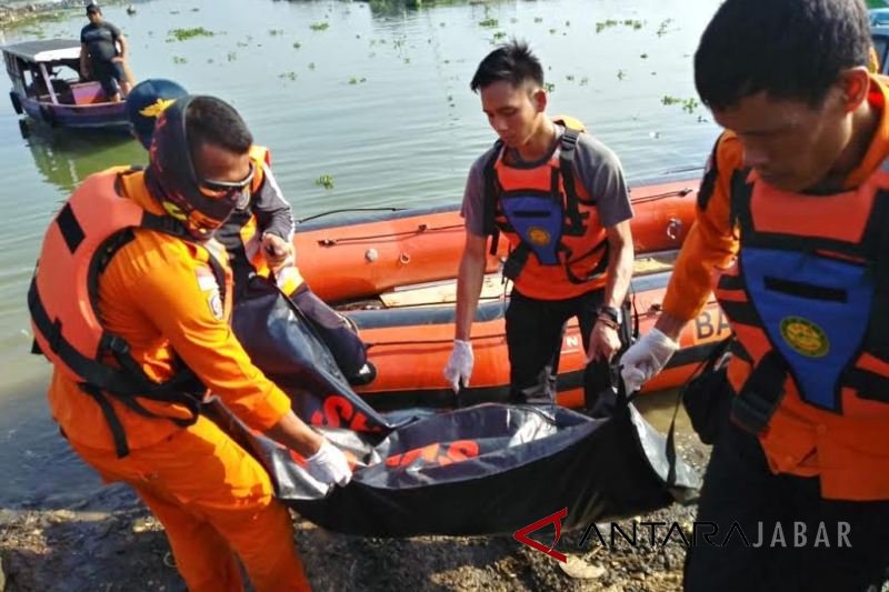 Jasad petani jagung tenggelam di Waduk Jangari Cianjur ditemukan