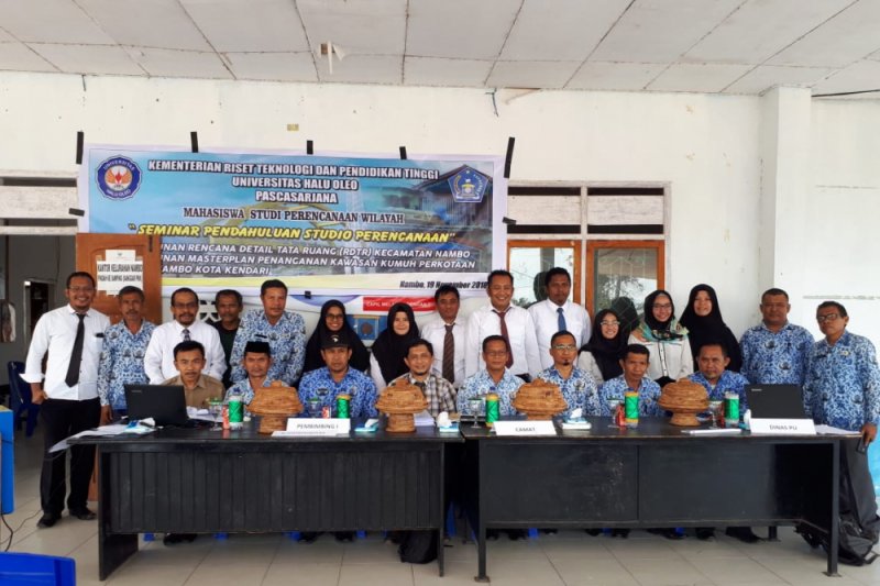 Mahasiswa UHO seminarkan penyusunan RDTR-penanganan kawasan kumuh