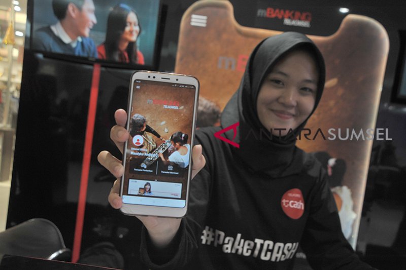 Peluncuran Mbanking Telkomsel di Palembang