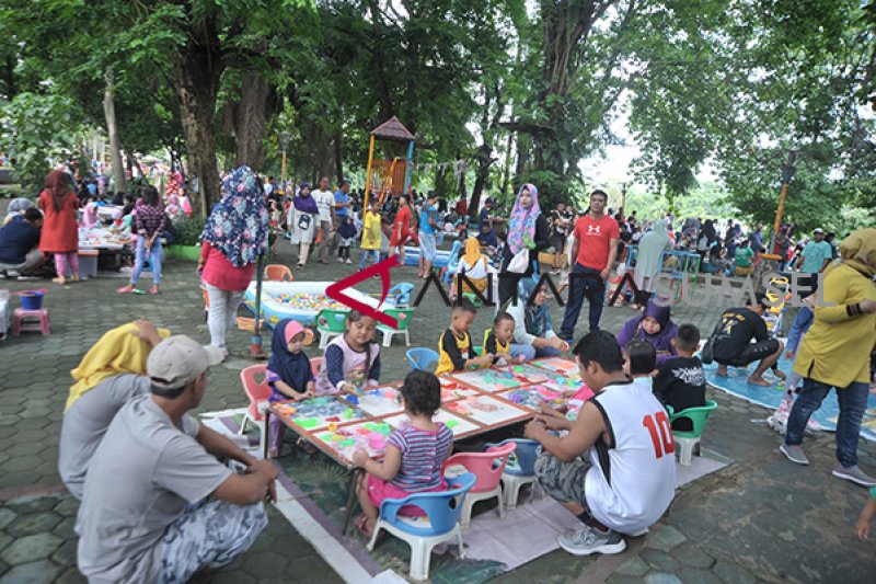 Ruang terbuka hijau di Palembang