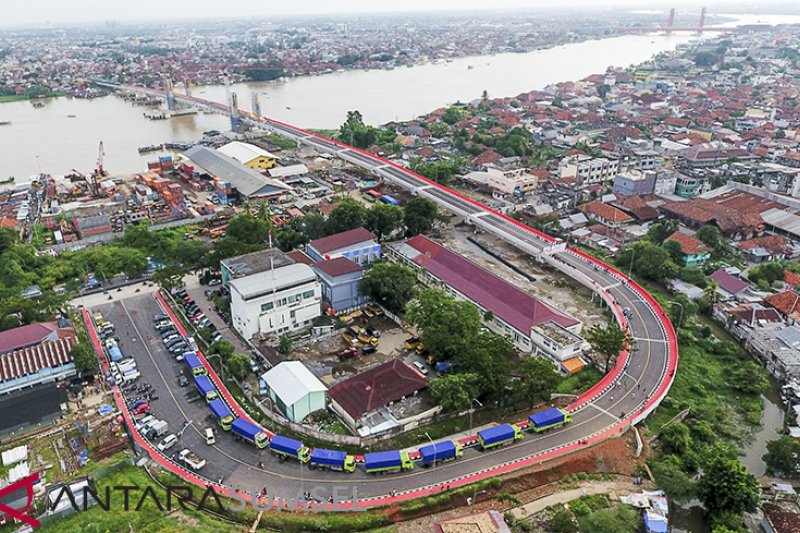 UJI BEBAN JEMBATAN MUSI IV PALEMBANG