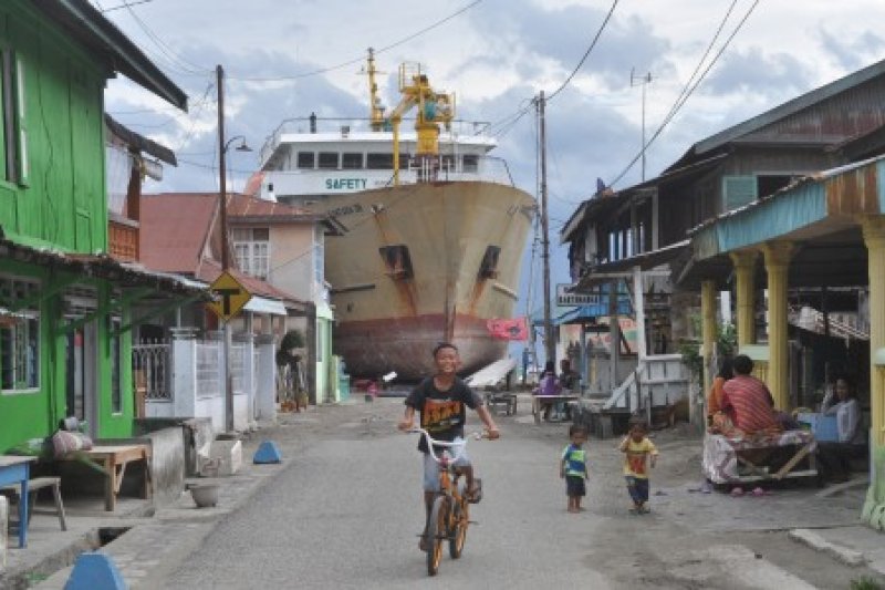 KM Sabuk Nusantara dipindahkan ke laut