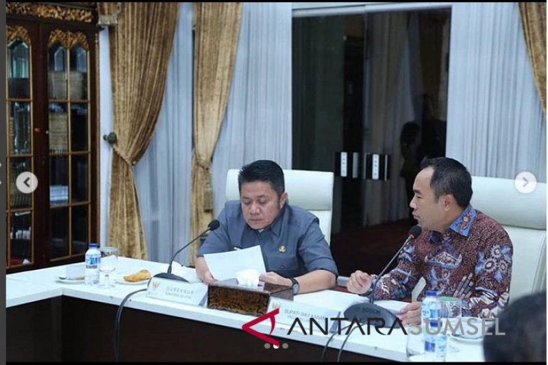 Pemprov Sumsel dan Lampung bahas Lanud Gatot Subroto