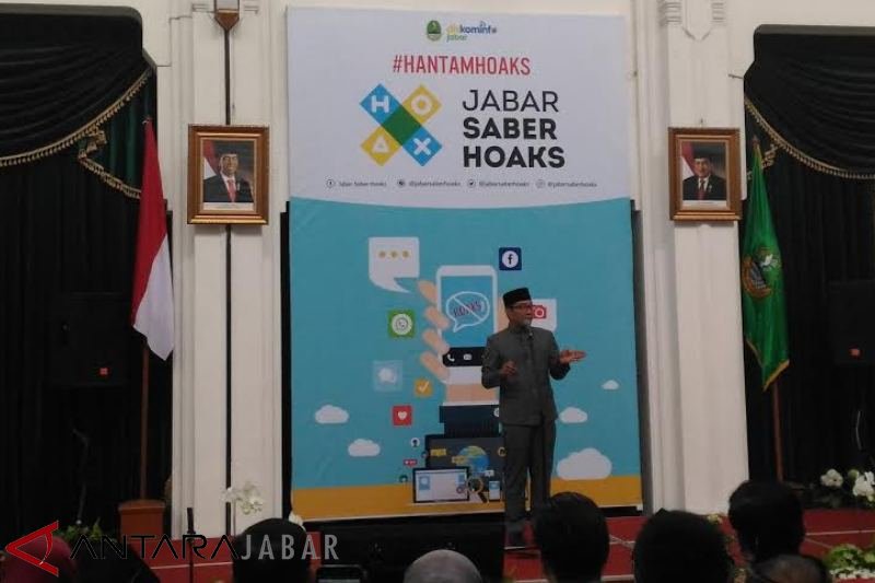 Tim Jabar Saber Hoax libatkan aparat penegak hukum