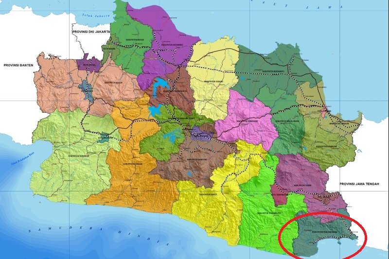 Gempa magnitudo 4,6 guncang Pangandaran