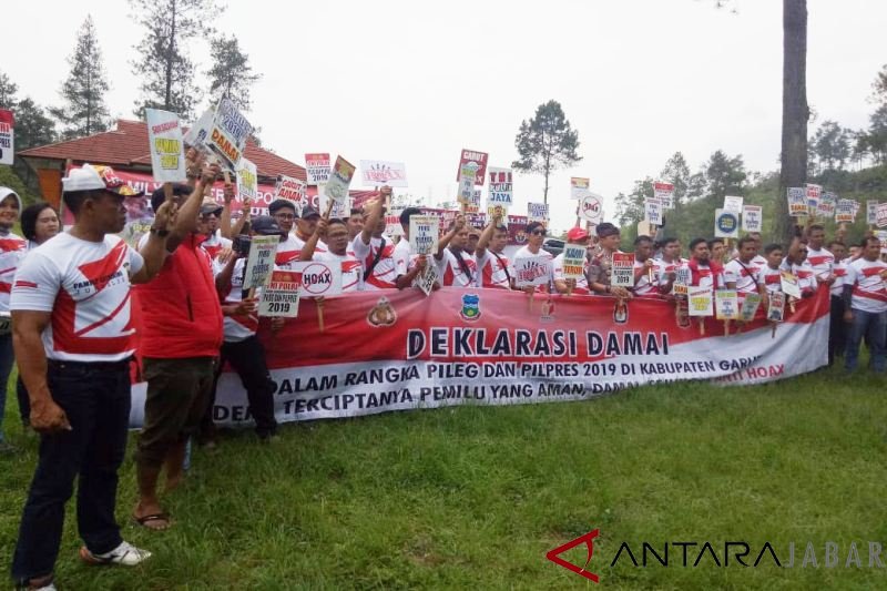 Wartawan Garut gelar deklarasi anti hoax