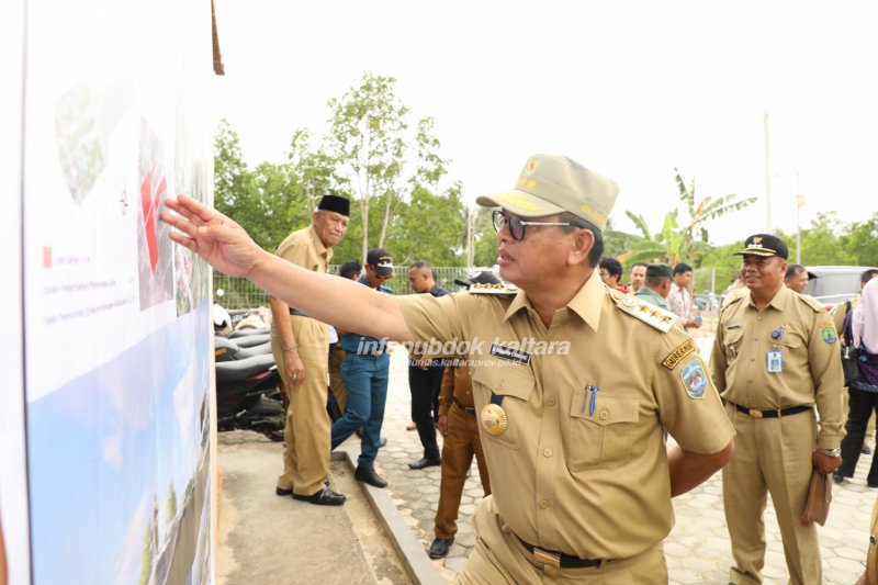 Tindaklanjuti Inpres Percepatan PLBN, Gubernur akan Surati BNPP - ANTARA News Kalimantan Utara