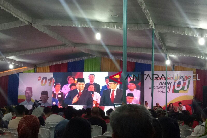 TKD Jokowi - Amin Sumsel gelar nobar debat capres