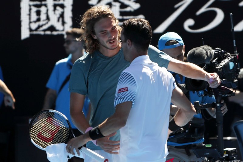 Tenis Australia Terbuka: Stefanos Tsitsipas VS Roberto Bautista Agut