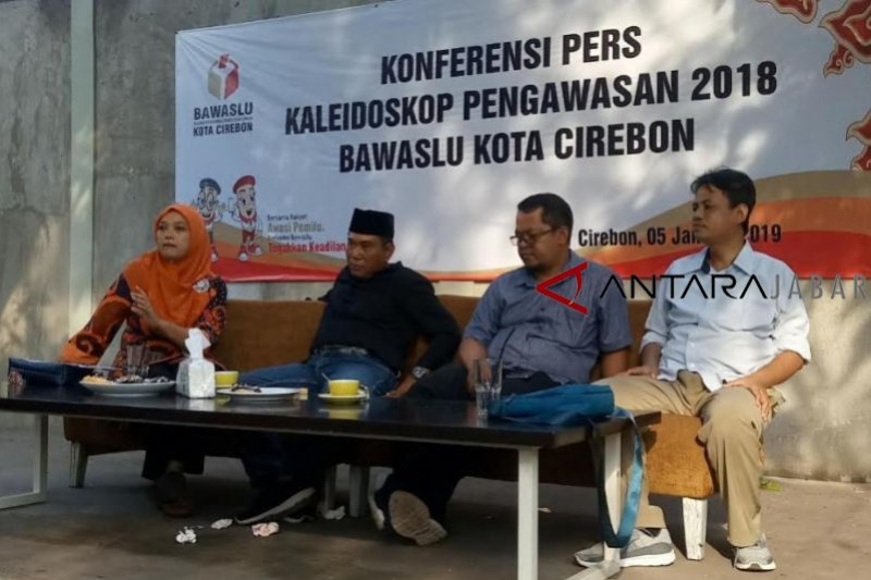 Bawaslu Kota Cirebon tindak 34 pelanggaran pemilu selama 2018