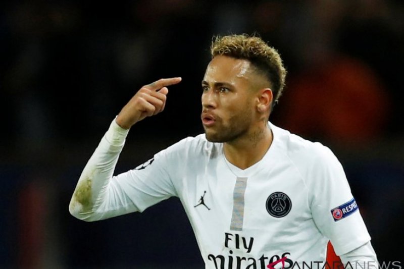 Neymar bakal absen bela PSG saat lawan MU