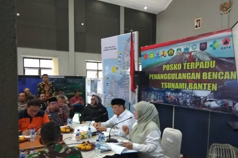 Pemkab Pandeglang Tetapkan Masa Transisi Bencana Hingga April Antara