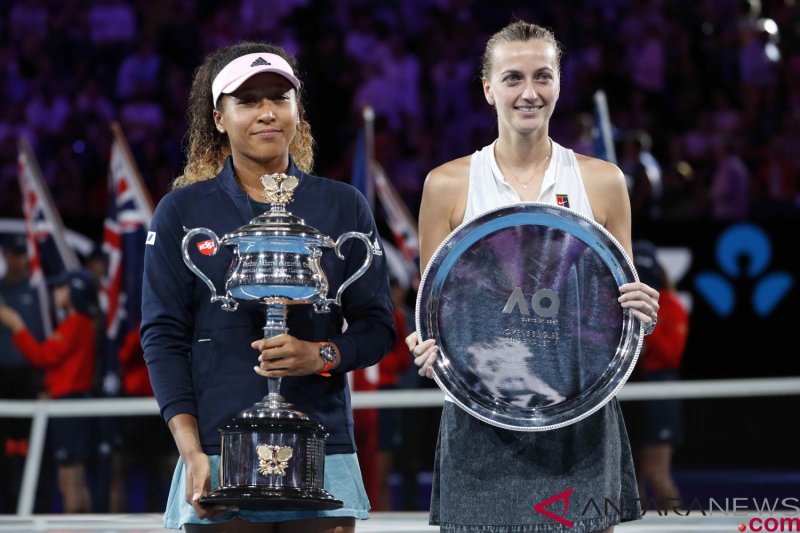 Kalahkan Kvitova, Naomi Osaka Juara Australia Terbuka