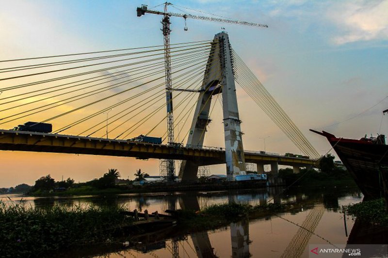 Wujud Jembatan Siak IV yang Segera Diresmikan