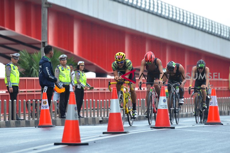 Ampera ditutup sementara demi Palembang Triathlon