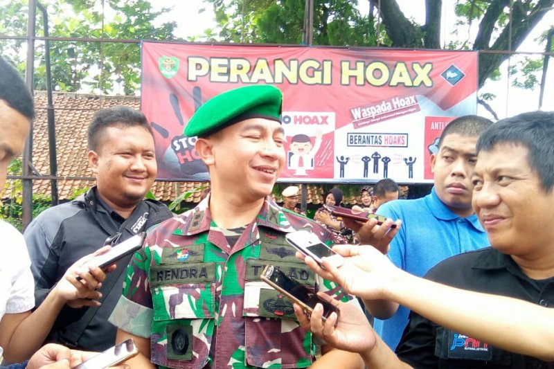 Kodim 0608 Cianjur bentuk Tim Anti Hoaks