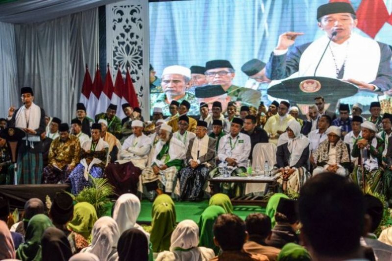 Jokowi buka Munas alim-ulama dan Konbes NU di Banjar