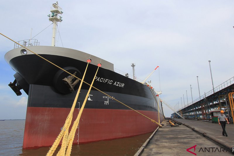Aktivitas Ekspor CPO di Pelabuhan Dumai