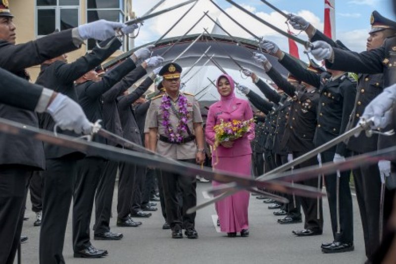 Pisah Sambut Kapolda Sulteng