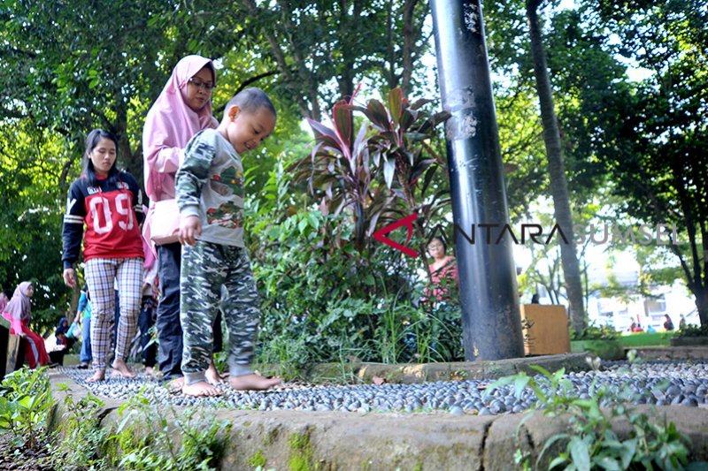 Menikmati Ruang Terbuka Hijau di Palembang