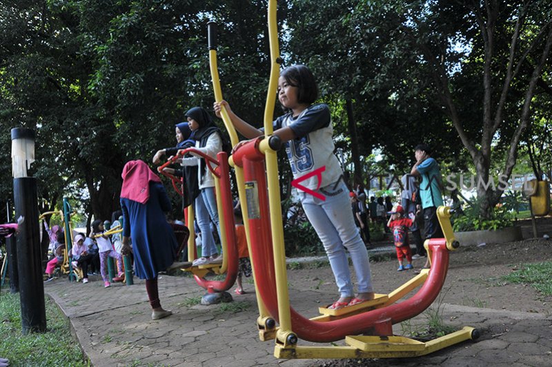 Menikmati Ruang Terbuka Hijau di Palembang