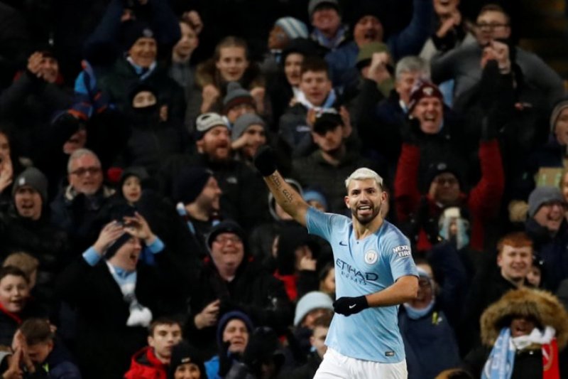 Aguero bawa Manchester City tundukkan Arsenal