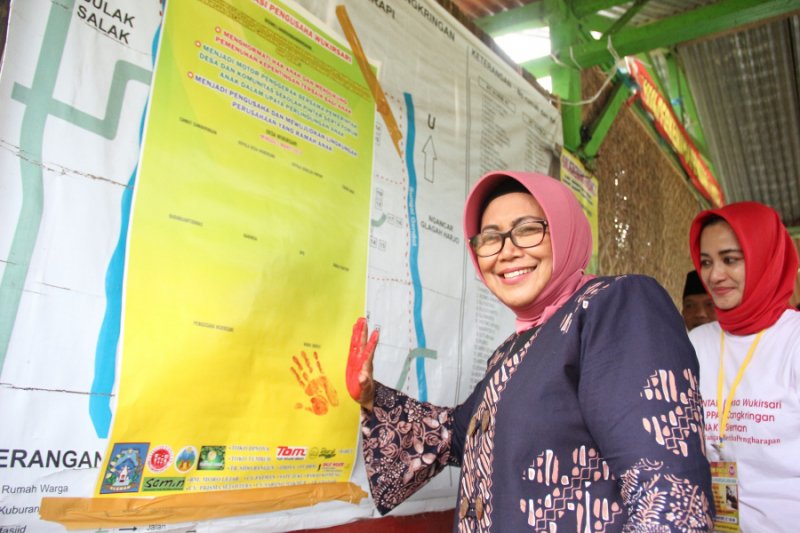 Pengusaha Desa Wukirsari deklarasi Pengusaha Ramah Anak