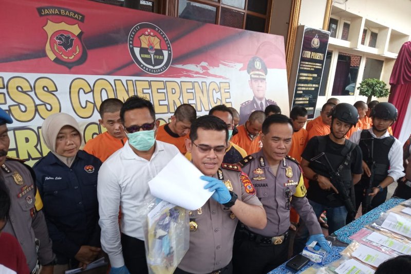 Polresta Cirebon ciduk pengedar narkoba jaringan lapas