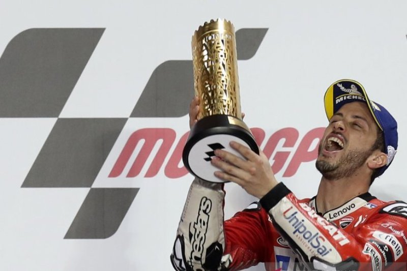 Dovizioso kalahkan Marquez di GP Qatar
