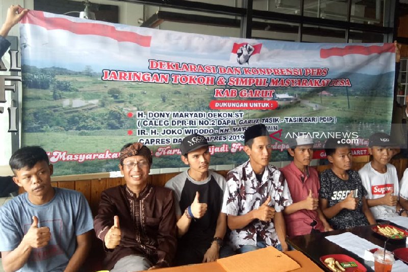 Masyarakat desa di Garut siap menangkan capres Jokowi-Maruf
