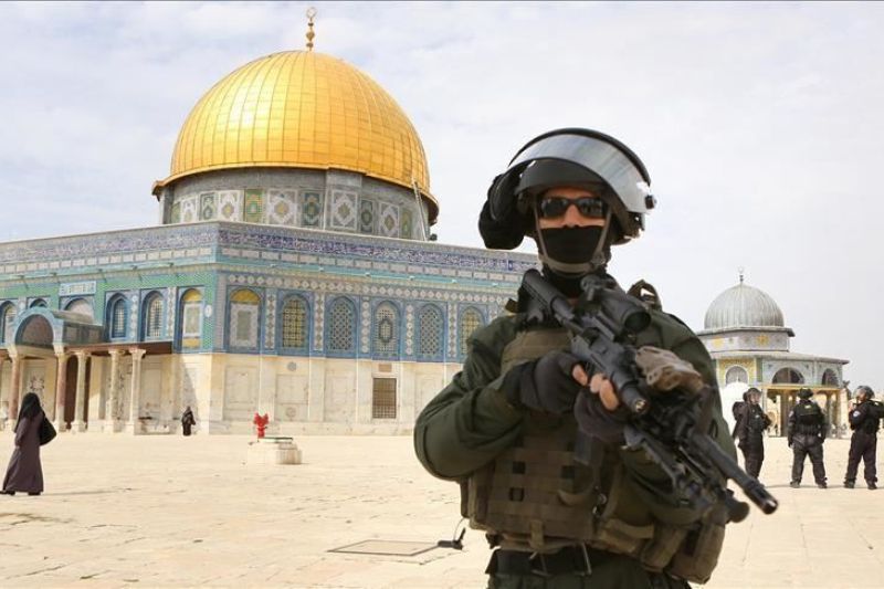 Palestina kutuk keras Israel bangun palang besi ke Masjid Al-Aqsa