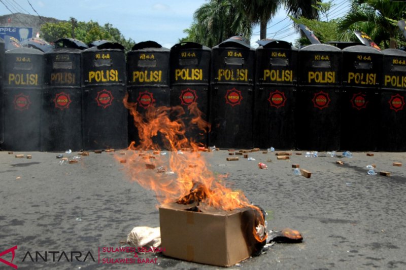 Simulasi pengamanan Pemilu