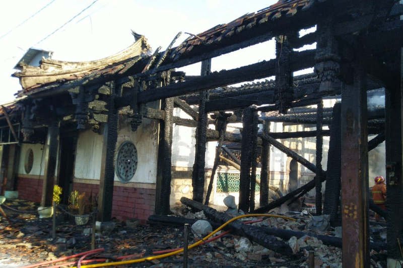 Satu tewas akibat kebakaran di kompleks Kelenteng Tay Kak Sie