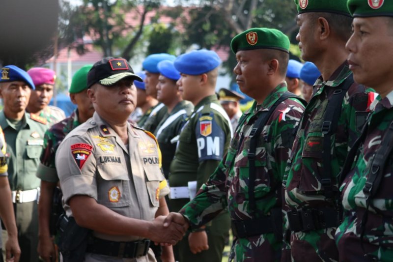 POLRI-TNI di Sulteng kompak amankan Pemilu-Pilpres