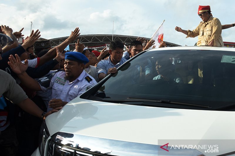 KAMPANYE PRABOWO DI MAKASSAR