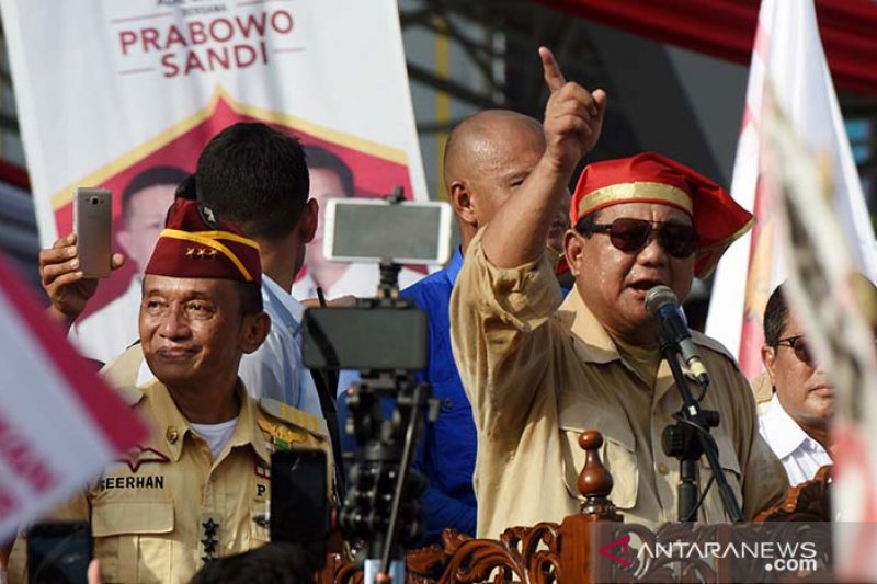 KAMPANYE PRABOWO DI MAKASSAR