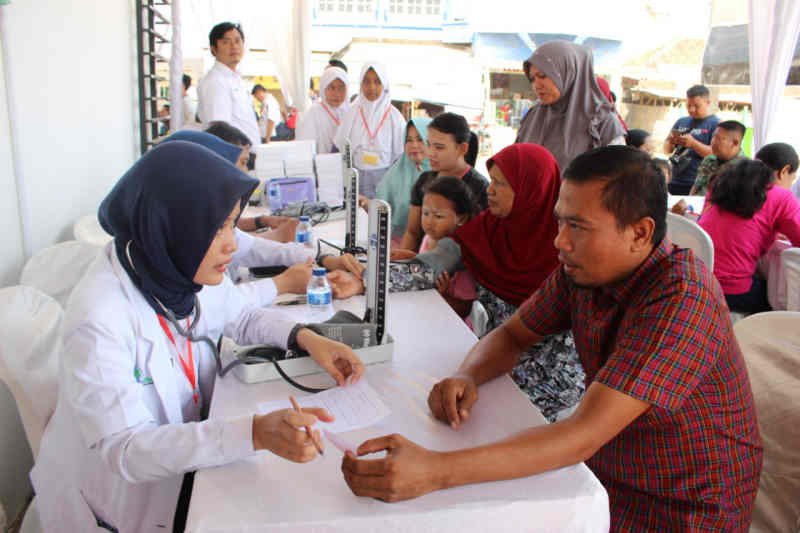 KAI Cirebon beri pemeriksaan kesehatan gratis bagi warga kurang mampu
