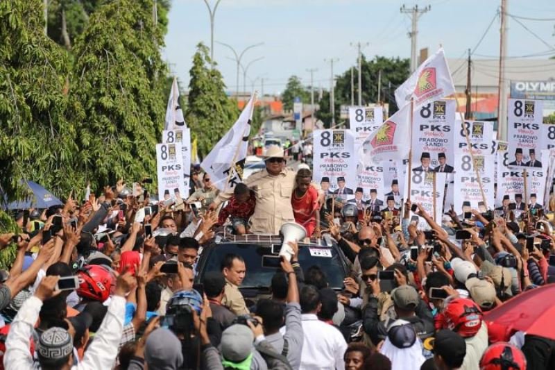 Kampanye Prabowo di Merauke