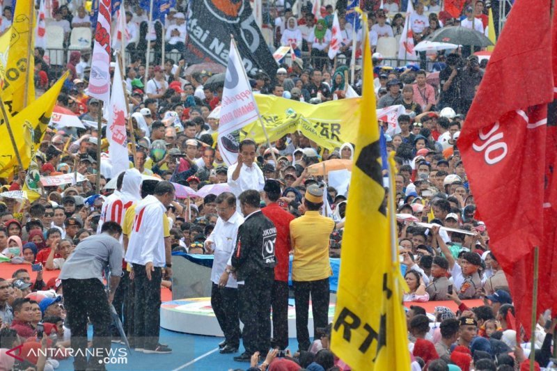 Jusuf Kalla: orang yang marah-marah di televisi pasti bukan Jokowi