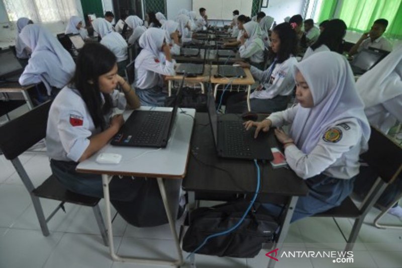 UNBK di daerah terdampak bencana