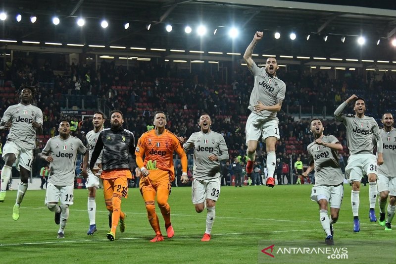 Juventus kokoh di puncak klasemen Liga Italia