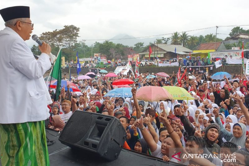 Saya masih ada garis keturunan Prabu Siliwangi, kata KH Ma'ruf Amin