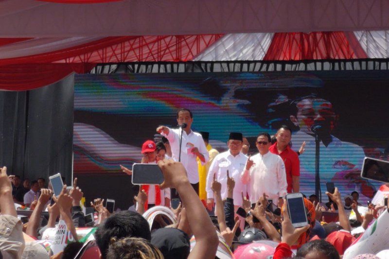 Jokowi targetkan kemenangan Pilpres di Provinsi Jabar