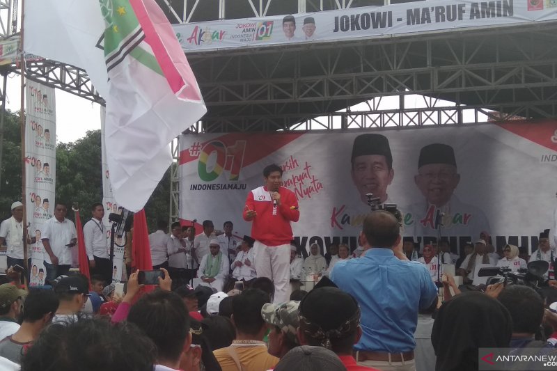Maruarar ungkap  Jokowi-Maruf sudah unggul 3 persen di Jabar