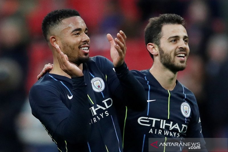 Manchester City maju ke final Piala FA, jaga peluang caturgelar