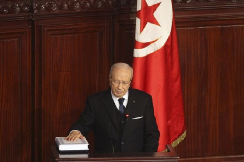 Ketua parlemen Mohamed Ennaceur dilantik menjadi Presiden Tunisia